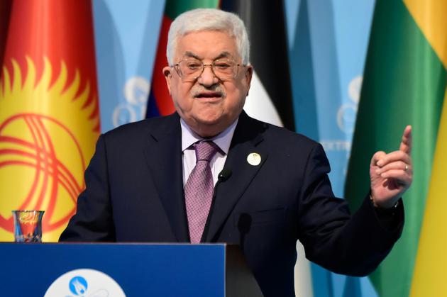 Le président palestinien Mahmoud Abbas à Istanbul le 13 décembre 2017 [YASIN AKGUL / AFP/Archives]