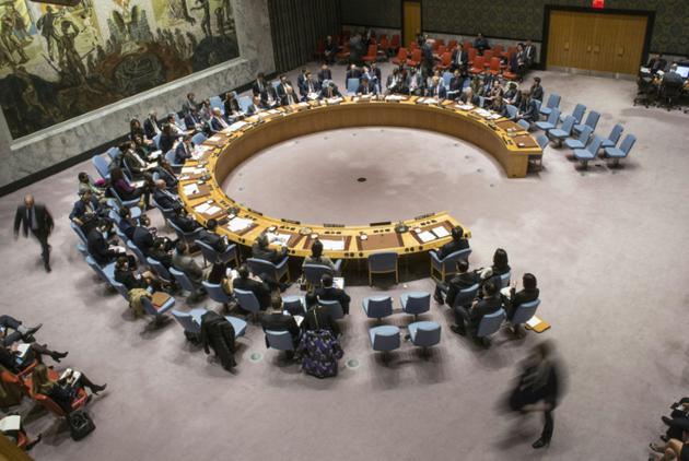 Réunion en urgence du Conseil de sécurité le 29 novembre 2017 après le lancement d'un missile ballistique par la Corée du Nord [KENA BETANCUR / AFP/Archives]