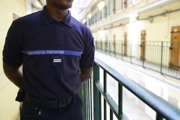 Un surveillant de prison à Fresnes, le 20 septembre 2016 [PATRICK KOVARIK / AFP]
