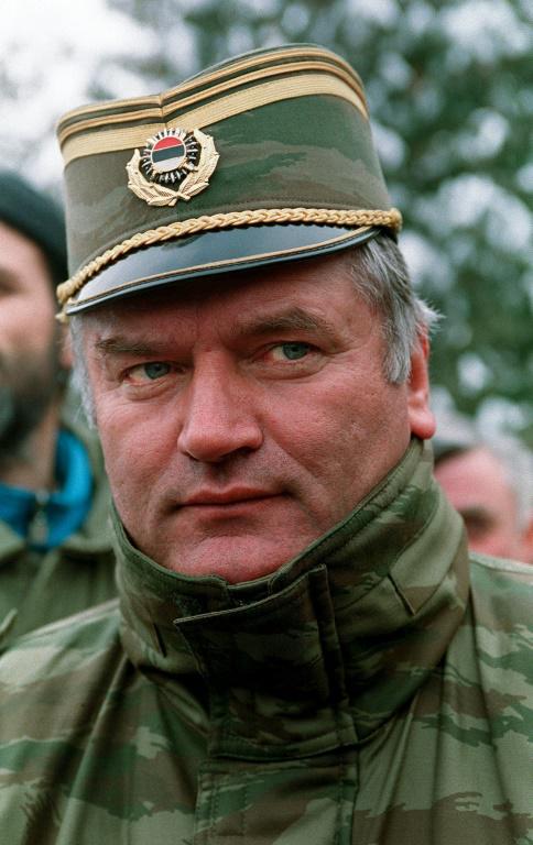 Ratko Mladic à Sarajevo, le 15 février 1994 [PASCAL GUYOT / AFP/Archives]