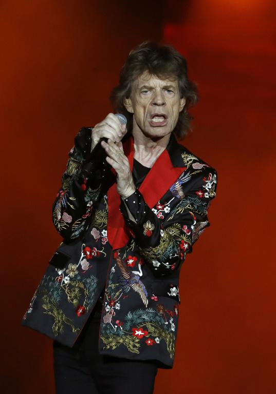 Mick Jagger le 19 octobre 2017 à la U Arena de Nanterre [PATRICK KOVARIK / AFP]