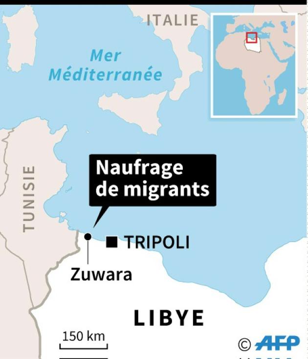 Naufrage d'un bateau de migrants [AFP / AFP]
