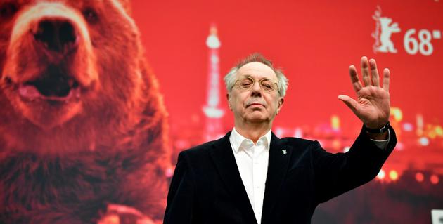 Le directeur de la Berlinale, Dieter Kosslick à Berlin, le 6 février 2018 [Tobias SCHWARZ / AFP]